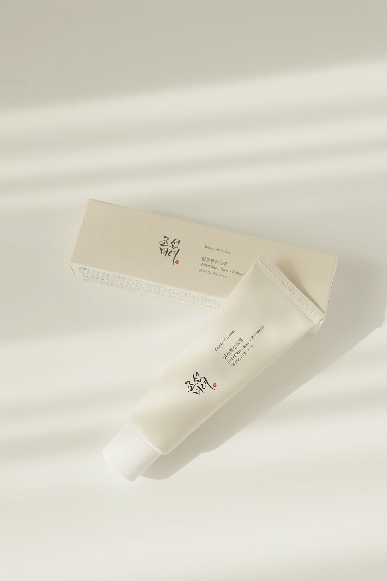 Beauty of Joseon Relief Sun Probiotics + Rice SPF50+ – saulės kremas