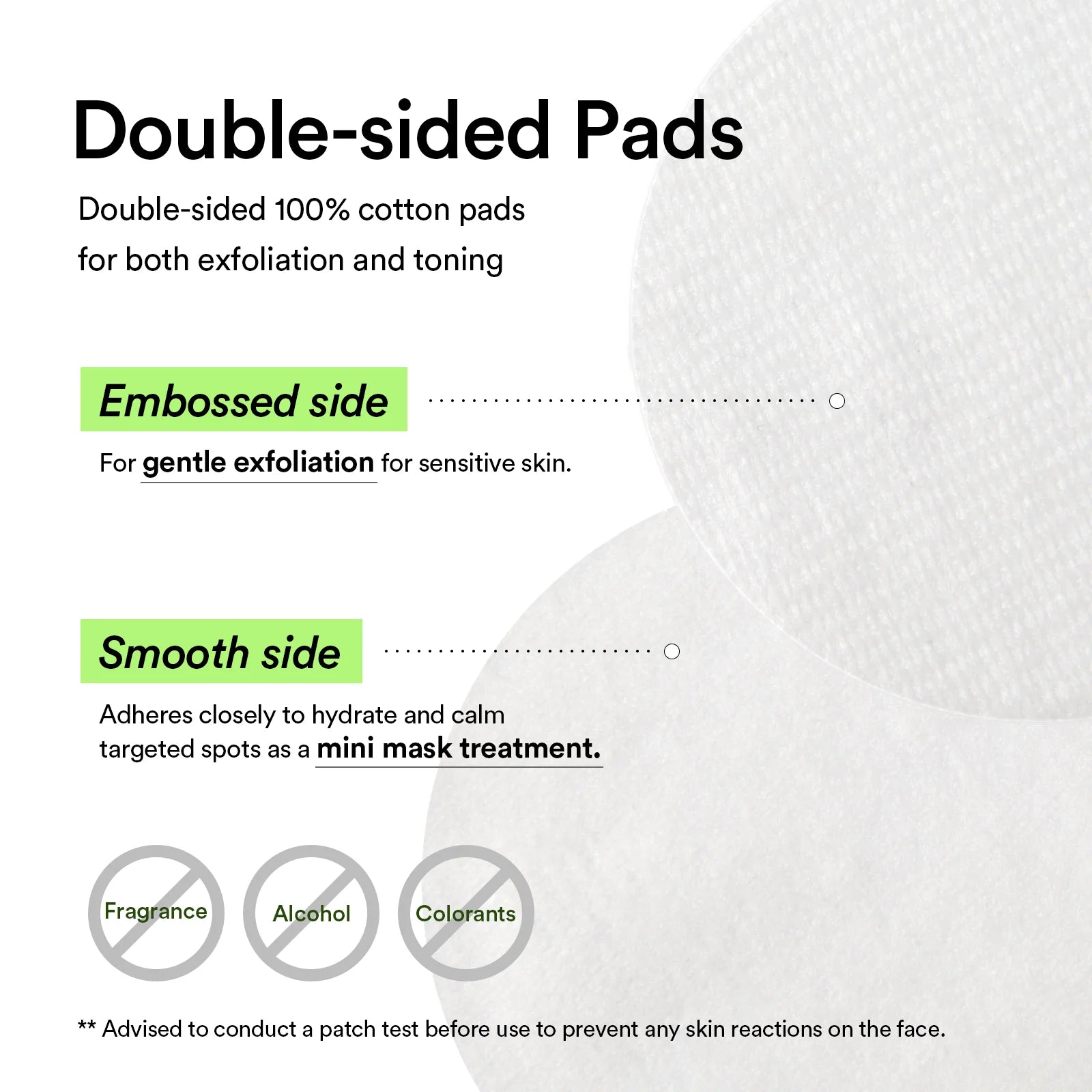 Abib Heartleaf Spot Pad Calming Touch Pads – raminantys veido diskeliai